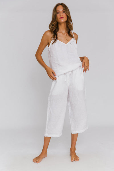 Casual Linen Bermuda "Julia"01