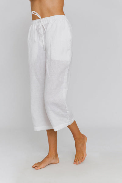 Casual Linen Bermuda "Julia"01