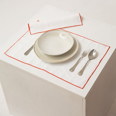 Bourdon Edge Linen Placemats